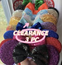 CLEARANCE 3x mystery Minnie Mouse ears headband-Disneyland-DisneyWorld-HANDMADE picture