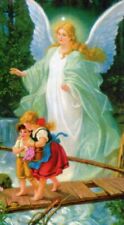 Prayer to Your Guardian Angel N - Laminated Holy Cards 25 CARDS picture