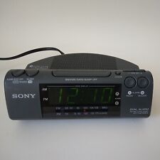 Sony Dream Machine ICF-C470MK2 Radio Alarm Clock-Dual-Corded-1999-Tested Works picture