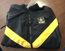 New US Army APFU  Army Physical Fitness  Jacket Black & Gold Female XSmall/Short picture