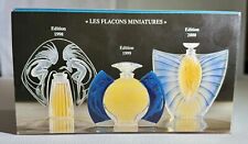 Lalique ‘Les Flacons’ Miniatures Collection Vintage 1998 1999 2000 New  picture