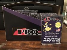 Pro-Mold One-Touch 35pt Point Magnetic Card Holder with Penny Sleeve, Box of 25 picture