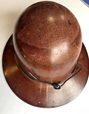 Vintage MSA Skullgard Full Brim Hard Hat Miner Mining Helmet Type K, USA LABEL picture
