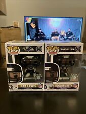 Funko Pop Football: NFL Baltimore Ravens Set Of 2 - Ray Lewis And Roquan Smith picture