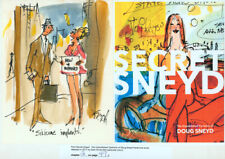 Doug Sneyd Signed Original Art Playboy Gag Rough Published Secret Sneyd IMPLANTS picture