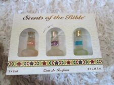 Scents of the Bible 3 x 8ml Bottles Eau De Parfum NIB Mirra, Spikenard picture