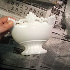 Vintage Footed Milk Glass Bowl picture