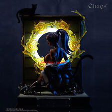 Chaos Studio Bleach 1/4 Cat Yoruichi GK Resin Figure Statue Cast Off LED Gift picture