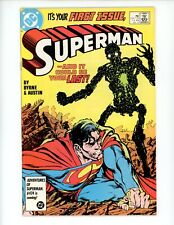 Superman #1 Comic Book 1987 NM John Byrne DC Comics Heart of Stone picture