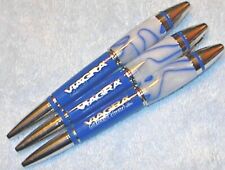 3 VIAGRA HEAVY METAL DRUG REP PENS BLUE MARBLE FAT TOP NEW GR8 GAG GIFT BIRTHDAY picture