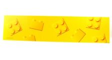 LEGO Classic Yellow Brick Toys R Us Acrylic Plastic Display Sign 48x12 Logo NOS picture