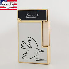 JT Dunant Gas Lighters Peace Dove Picasso Loud Sound For Father's Gift 2024 picture