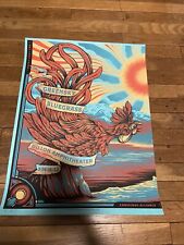 Greensky BlueGrass Concious Alliance Test Print Dillon signed  RedRocks 9/14-15 picture
