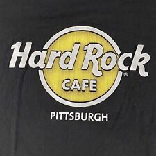 Hard Rock Cafe Pittsburgh Pennsylvania Black Short Sleeve T-Shirt Men's XL picture