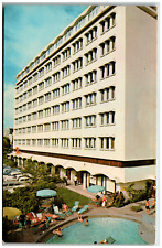Postcard Chrome Pool Area Hotel Pierre San Juan, Puerto Rico picture