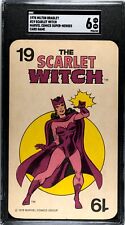 1978 Milton Bradley Marvel Super-Heroes Scarlet Witch SGC 6 picture