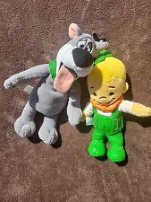 The Jetsons Elroy Jetson & Astro Plush Bean Bag 6 inch Doll Vintage Cartoon Lot picture