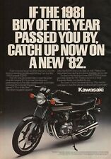 1982 Kawasaki KZ550 - Vintage Motorcycle Ad picture