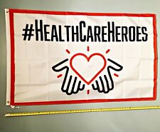HEALTHCARE HERO FLAG *FREE SHIP USA SELLER* #Healthcare Hero Poster Sign 3x5' picture