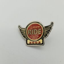 Ride to Fight Premature Birth Motorcycle Biker Pin March of Dimes Saving Babies picture