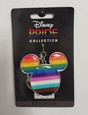 Disney Pride Collection Keychain Mickey Rainbow Flag LBGTQ picture