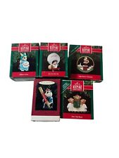 Hallmark Keepsake Vintage Christmas Ornament Lot Of 5 Holiday Collectors Series picture