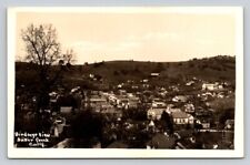 RPPC Birds Eye Aerial View Sutter Creek Town Real Photo California P675 picture
