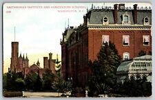 Washington D.C. - Smithsonian Institute & Agriculture Bldg. - Vintage Postcard picture