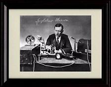 Unframed Guglielmo Marconi Autograph Promo Print - Engineering Pioneer - picture