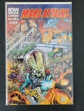 MARS ATTACKS #1 2012 SAN DIEGO COMIC CON VARIANT COVER IDW COMICS picture