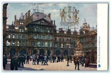 1906 Royal Exchange Liverpool England Posted Oilette Tuck Art Postcard picture