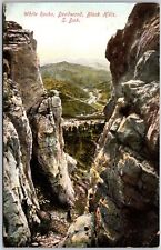 Grand Canyon Yellowstone National Park Great Falls Upper End Mountain Postcard picture