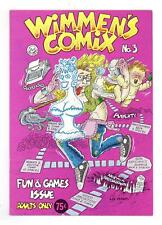 Wimmen's Comix #3, 2nd Printing VF 8.0 1973 picture