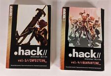 .hack//: Another Birth #1 & 4 Paperback NOVEL Kazunori Ito INFECTION QUARANTINE picture
