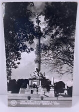 Vintage Real Photo Postcard RPPC Monumento A La Independencia Mexico City picture