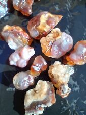 Gorgeous Purple & Colored Fire Agate Lot Specimens & Jewelry Grade picture