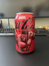 Marvel Coca-Cola Can (The Hulk) UNOPENED. picture