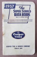 Vintage 1957 Cooper Tire & Rubber Co OH * Super Service Data Book by Vehicle picture