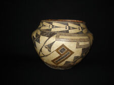 A classic antique Acoma black on white pottery, Native American Artifact c.1910 picture