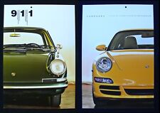 PORSCHE 1959 2005 911 Car Calendar Photo Poster DOUBLE PRINT Zuffenhausen picture