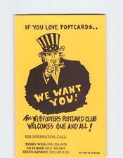 Postcard We Want You, The Webfooters Postcard Club picture