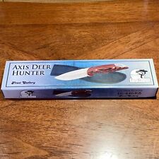 Frost Cutlery Axis Deer Hunter 16-446RB 4” Blade Knife ProGuide Series — NEW picture