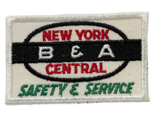 LMH Patch BOSTON ALBANY Railroad B&A NYC New York Central Safety&Service picture