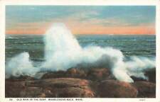 The Churn Old Man In Surf Waves Lot of 3 Marblehead  MA Mass VTG P106 picture