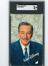 1956-66 Walt Disney Disneyland Post Card # A-1 SGC 1 Poor picture