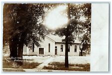 c1910's East Side House And Trees Amboy Illinois IL Chase RPPC Photo Postcard picture
