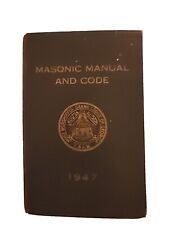 1947 Masonic Manual and Code of the Grand Lodge Masons of Georgia Mini Book picture