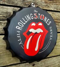 The Rolling Stones  Tonge logo Metal Sign For  Bar, Music Studio Mancave Decor picture