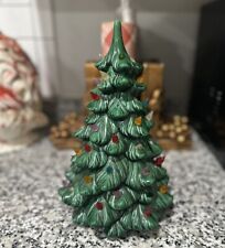 Vintage Retro Original Holland Mold 10” Ceramic Christmas Tree picture