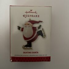 2006 Hallmark Keepsake Ornament Skating Santa picture